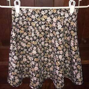 Floral Skater Skirt 